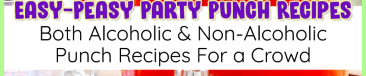 11 Easy Punch Recipes For a Crowd – Best Alcoholic and Non-Alcoholic Party Punch Recipes & Simple Party Drinks