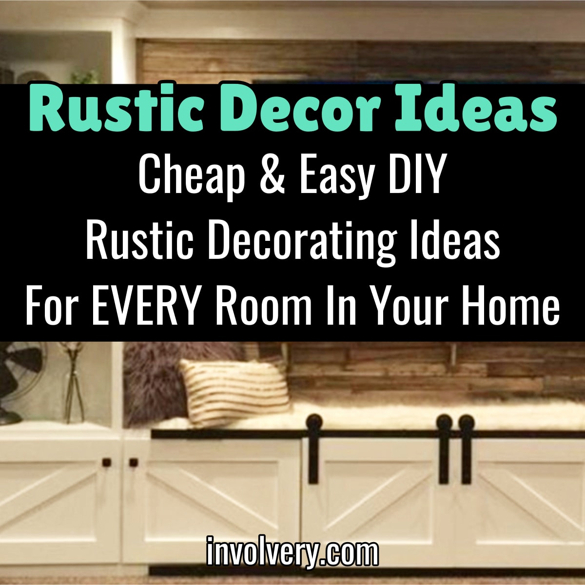 Rustic Home Decor DIY Rustic Decor Ideas on a Budget