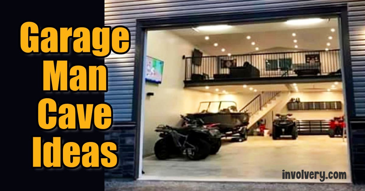 Garage man cave ideas - garage to man cave simple step by step on a budget