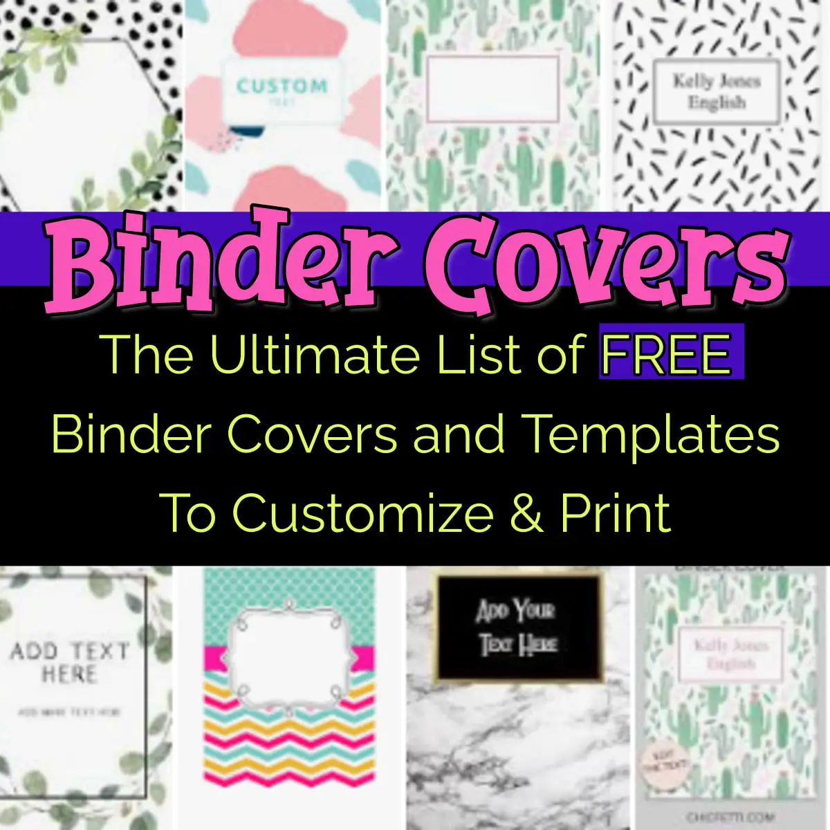 Binder Covers-Best FREE Templates, Printables & Ideas Regarding Business Binder Cover Templates
