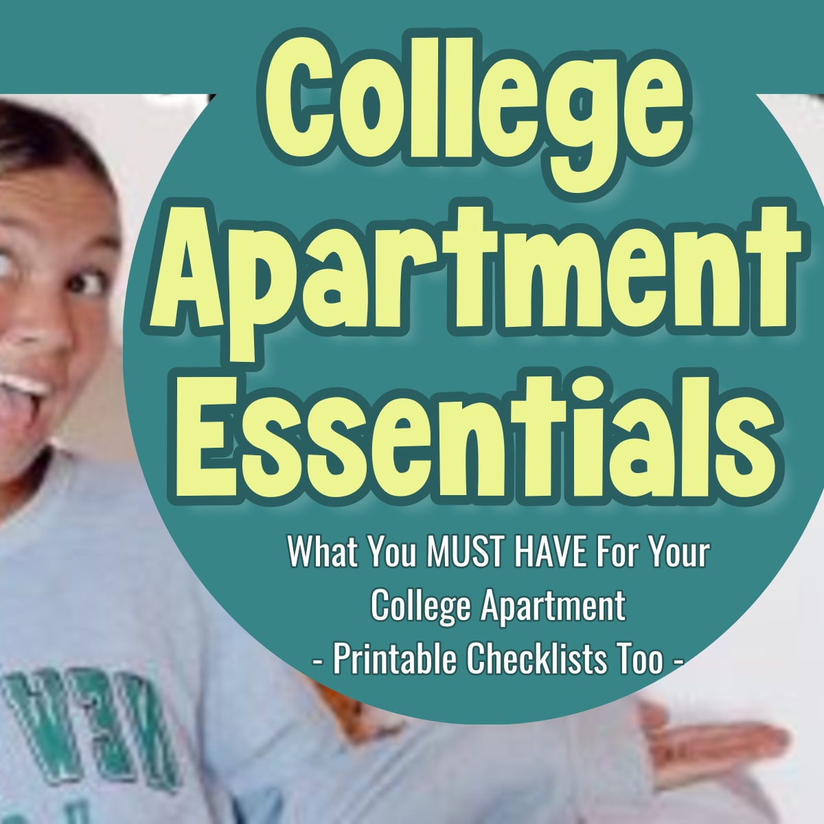 college apartment essentials must haves and first apartment checklists