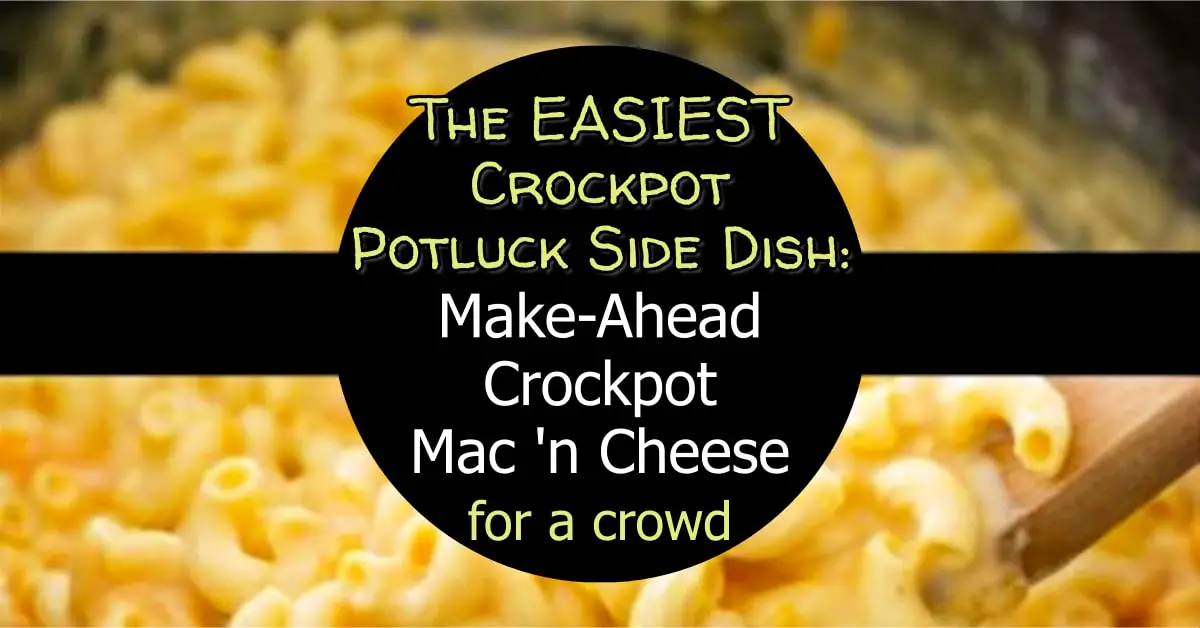 crockpot potluck side dishes for a crowd