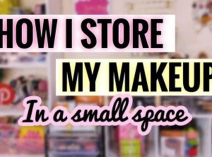 Makeup Storage Ideas for Small Spaces (DIY space-saving makeup storage ideas we love)
