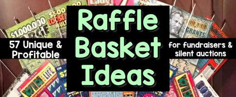 Raffle Basket Ideas For Fundraiser Raffles & Silent Auctions  - having a basket raffle fundraiser or silent auction? these unique raffle basket ideas are sure to make your charity a lot of money...