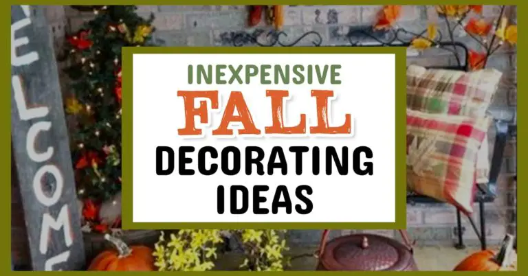 101 Budget-Friendly Fall Decor Ideas (for inside AND outside your home!)