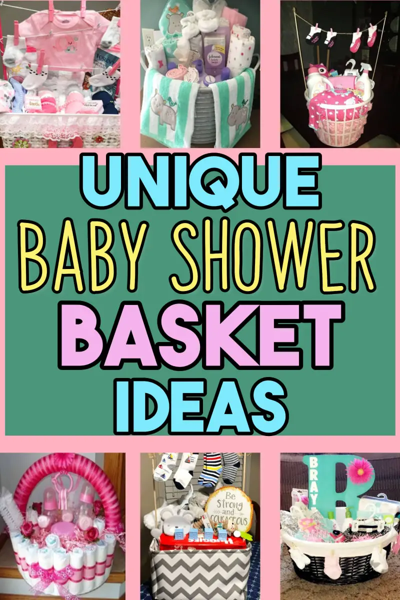 Unique Baby Shower Basket Ideas - 49 Cheap & Unique Baby Shower Gift & Basket Ideas You Can DIY For a Homemade Baby Shower Gift on a Budget 