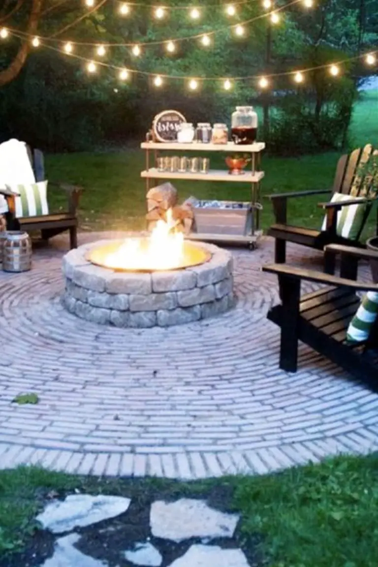 Fire Pit Ideas And Seating Inspo For Your Backyard Oasis (on any budget!)