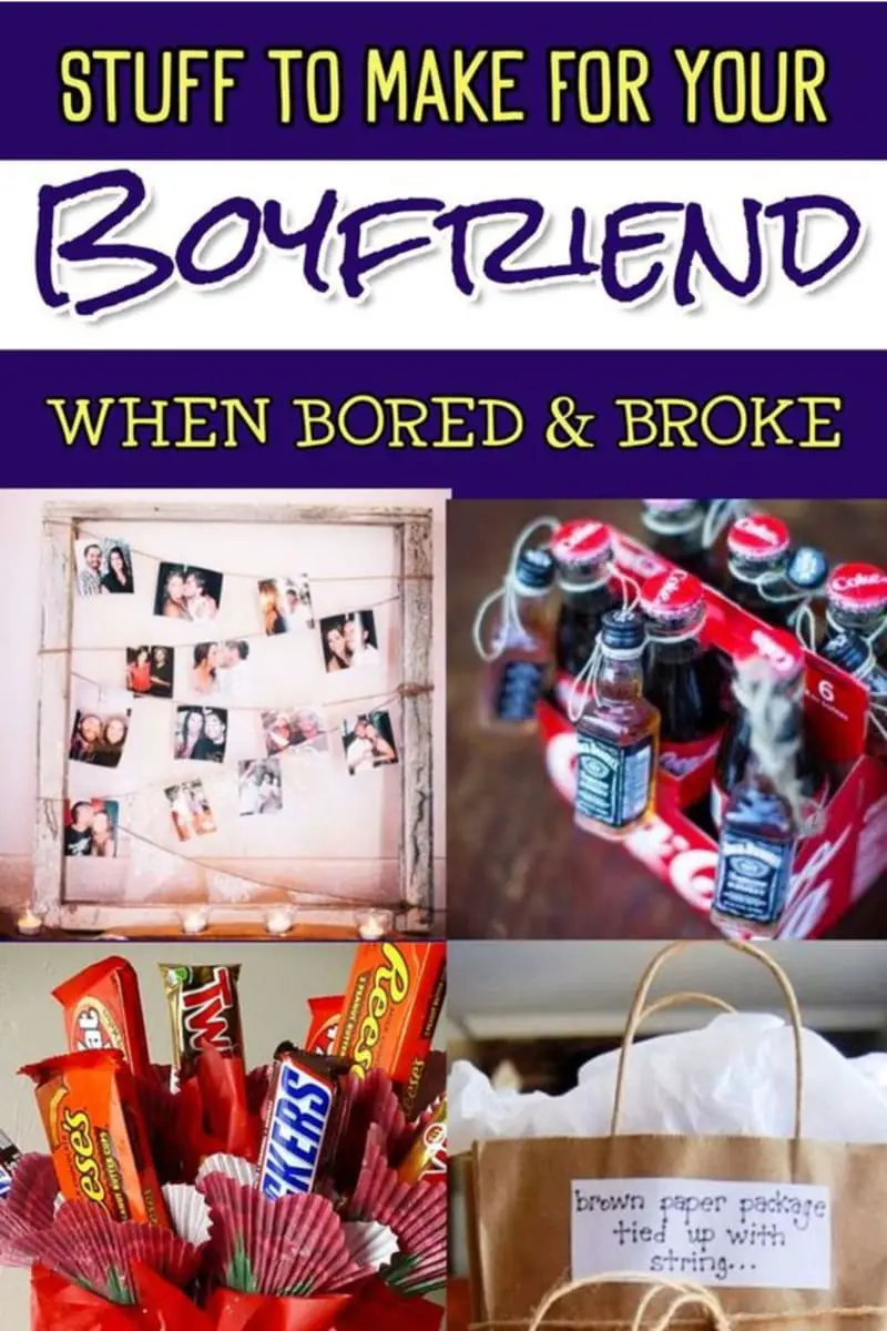 Crafs to do when bored - DIY gifts for your boyfriend