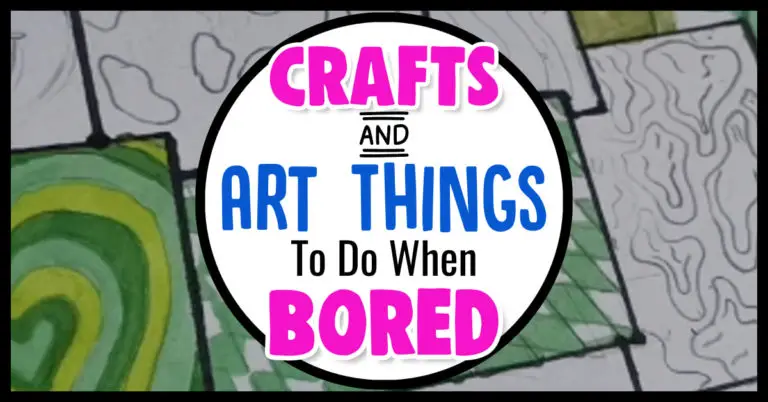 22 Fun Crafts To Do When You’re Bored-Or STRESSED