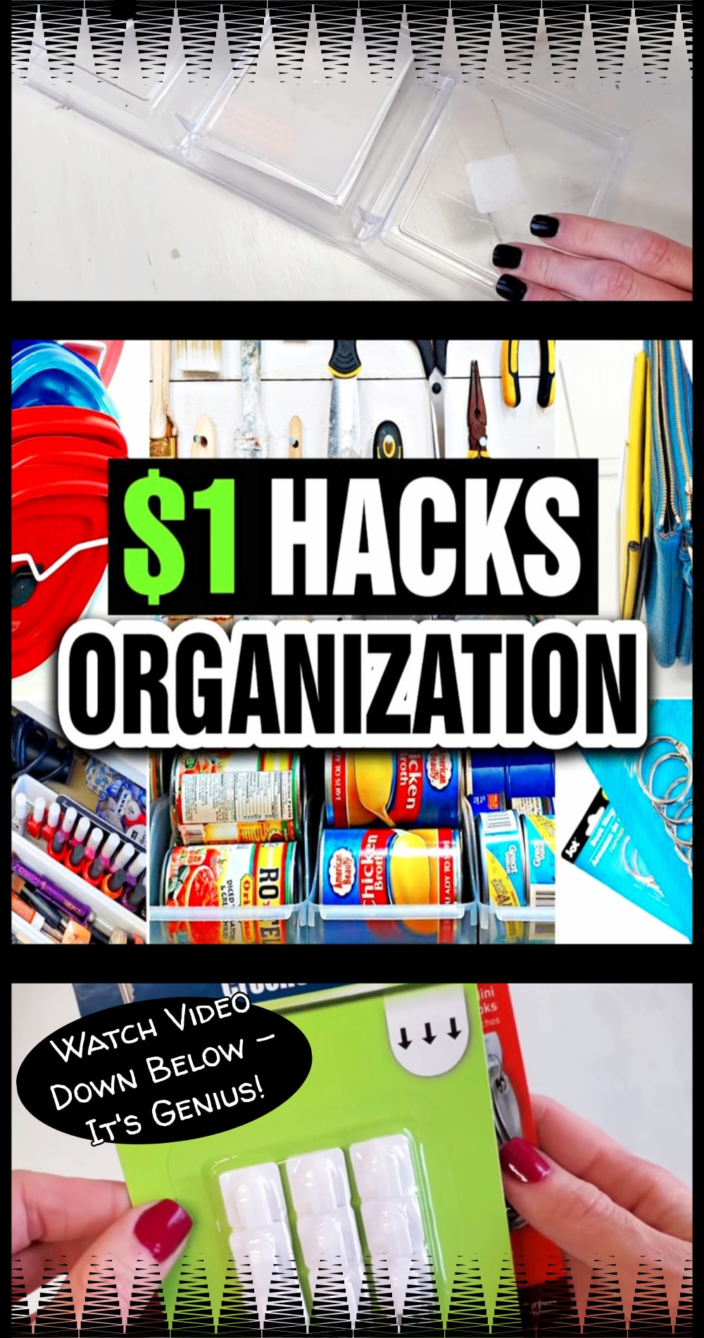 Dollar Tree Organization Hacks-Storage Solutions