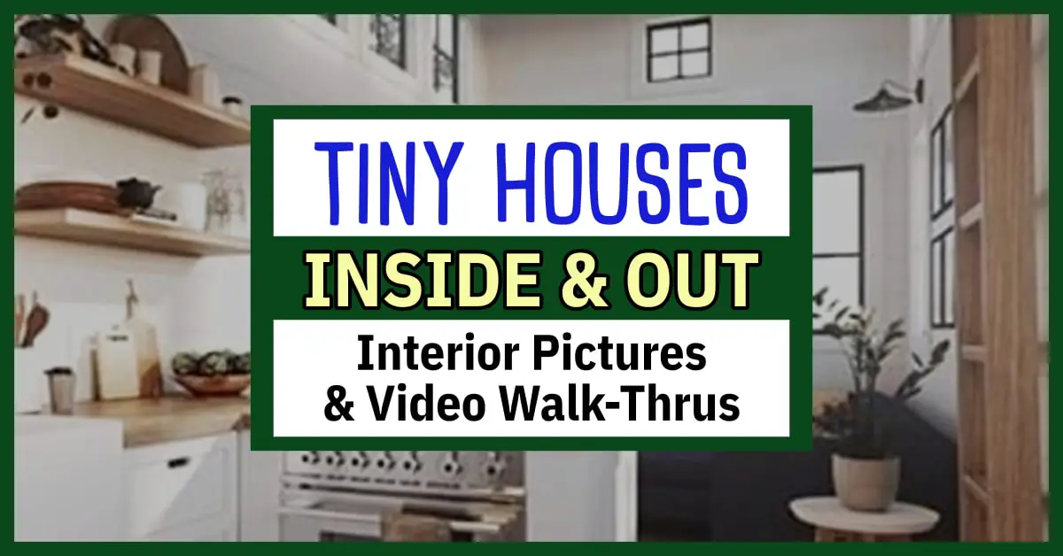 Simple tiny house interior - Pictures of Tiny Houses Inside and Out-Interiors, Plans & More