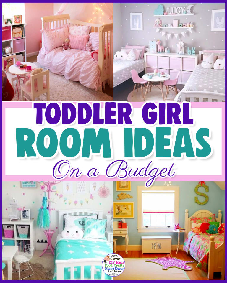 Toddler Girl Room Ideas on a Budget-32 Cute Little Girl Bedrooms - cute little girl room ideas and DIY toddler girl room decor pictures to plan your little girl's room