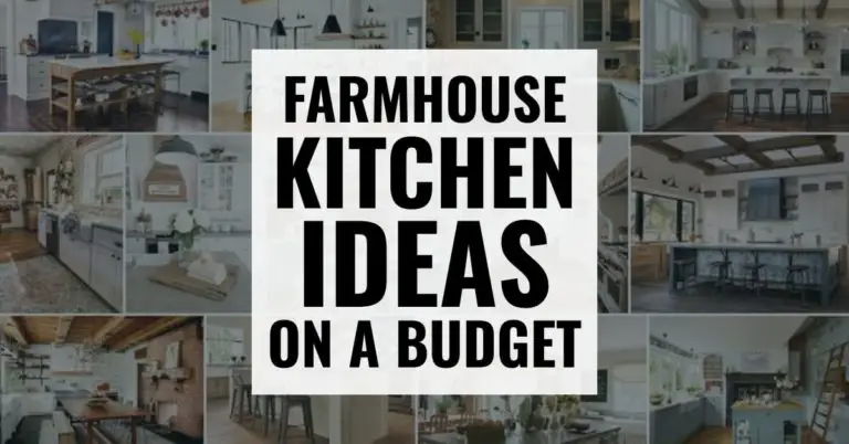 Farmhouse Kitchen Ideas on a BUDGET – Modern, Industrial and Country Rustic Decorating Ideas