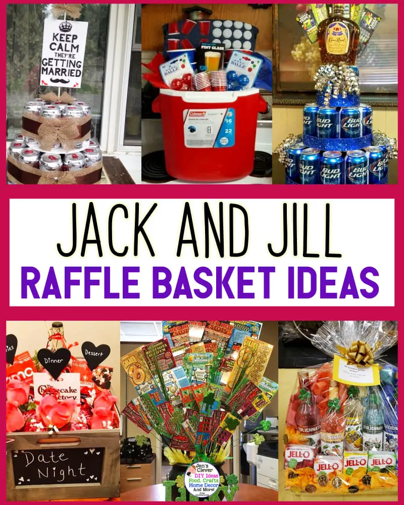 Jack and Jill Raffle Basket Ideas and Buck and Doe Gift Baskets To Make and Take