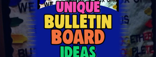 Unique Bulletin Board Ideas For Teachers and Classrooms  - from Spring bulletin boards to holiday-themed and Welcome Back, these creative unique bulletin board ideas will be perfect for your classroom...lots of unique ideas for all grade levels too...
