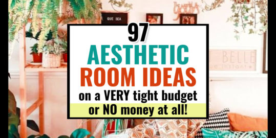 How To Make Your Room Aesthetic WITHOUT Buying Anything