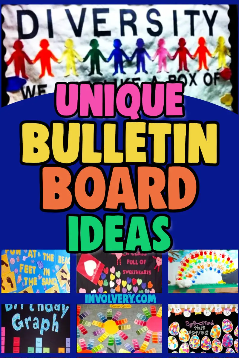 Unique bulletin board ideas and simple handmade classroom bulletin board decorations for school teachers