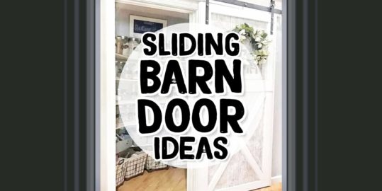 Sliding Barn Door Ideas, Designs & Rustic Farmhouse-Style Interior Decor PICTURES