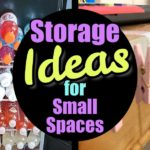 Storage For Small Apartments and Small Spaces on a Budget