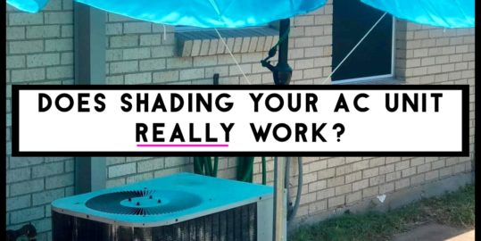 Does Shading Your Outdoor AC Unit With an Umbrella WORK?  -will putting an umbrella or canopy over your outside AC unit REALLY work ? Here's what I found out...