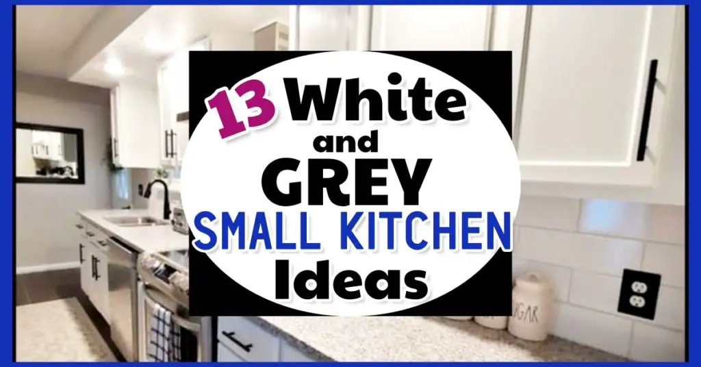 Light Grey And White Small Kitchen Ideas