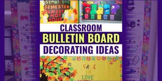 Unique Bulletin Board Ideas For Teachers and Classrooms  - from Spring bulletin boards to holiday-themed and Welcome Back, these creative unique bulletin board ideas will be perfect for your classroom...lots of unique ideas for all grade levels too...