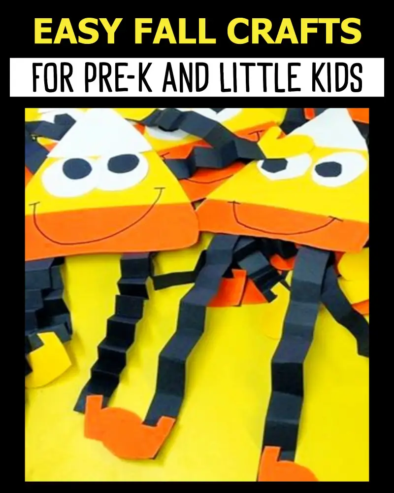 easy fall crafts for pre-k preschool kindergarten and little early childhood education elementary ages - Autumn crafts, Thanksgiving arts and crafts and more - church Sunday School fall crafts too