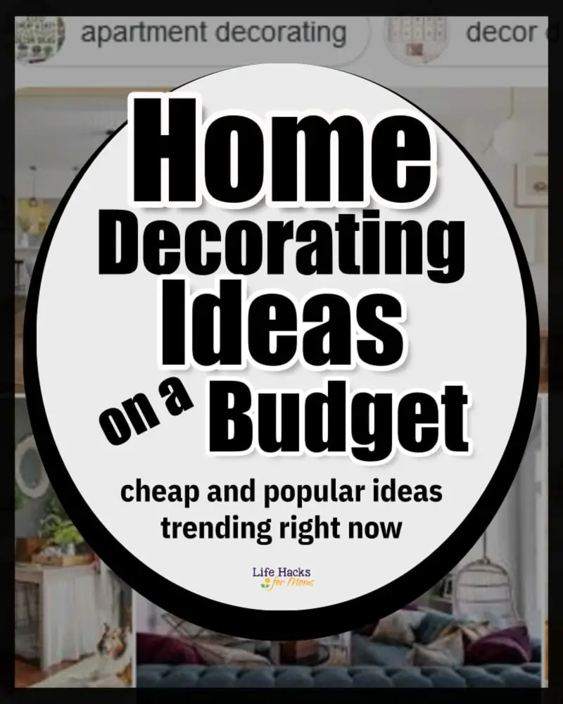 Home decorating Ideas on a Budget - from family photo walls to cozy modern living room ideas, here are cheap interior design and decor ideas