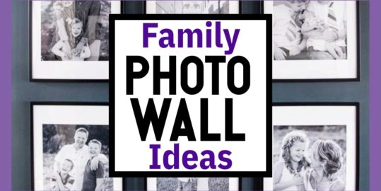 Photo Wall Ideas-37 Tasteful Ways To Display Family Pictures  -displaying and arranging photos wall ideas for family pictures in tasteful layouts that look GOOD...