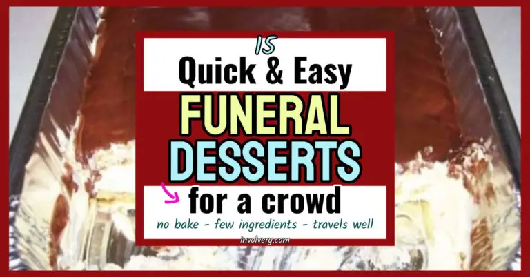 Funeral Desserts-Easy Dessert Ideas For a Potluck-Style Funeral Dessert Table