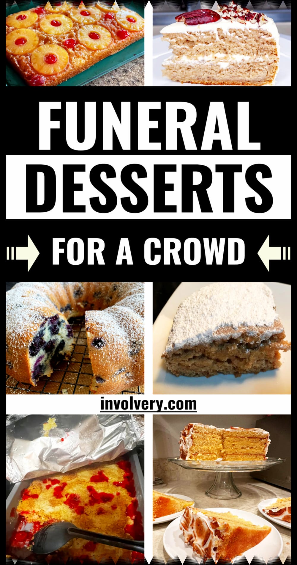 funeral desserts for a crowd - 6 example dessert recipes