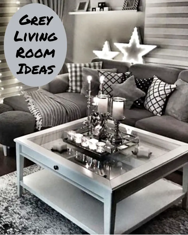 Grey and White Living Room Ideas
