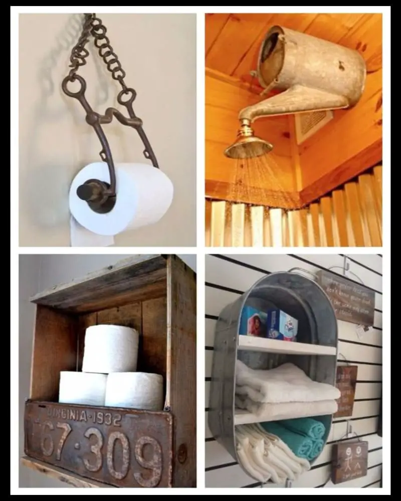 outhouse decor and primitive bathroom decorating ideas