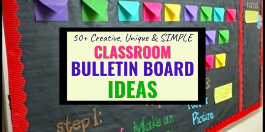 Bulletin Board Ideas – 50+ Unique Themes And Creative Decorations For Classrooms