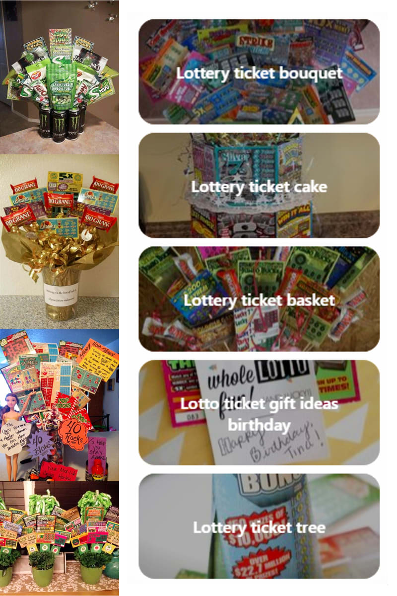 scratch offs lottery ticket gift ideas and DIY lottery ticket gift baskets