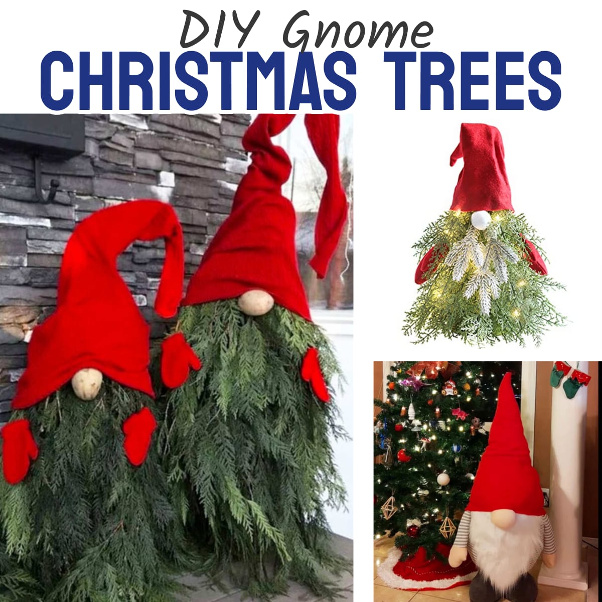 ADORABLE Gnome Christmas Tree Ideas
