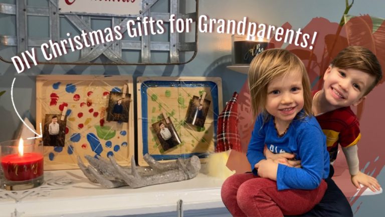 Handmade Christmas Gift Ideas For Grandparents From Kids