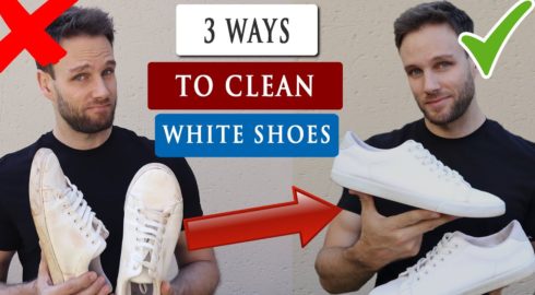 How To Clean WHITE Hey Dudes By Hand To Remove Stains From Canvas Shoes