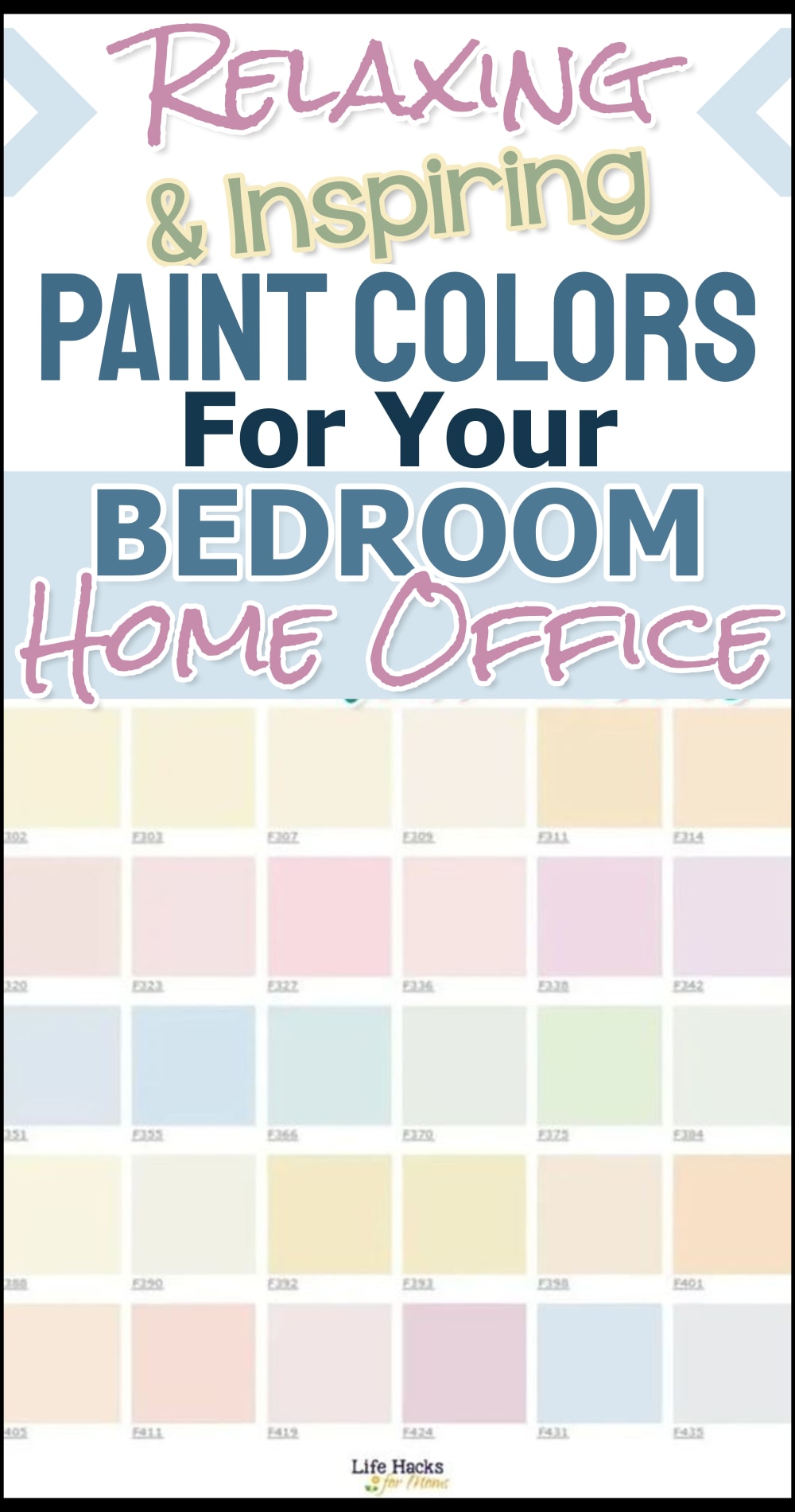 guest room combo paint color ideas - relaxing and inspiring paint colors for your bedroom home office or guest room craft room