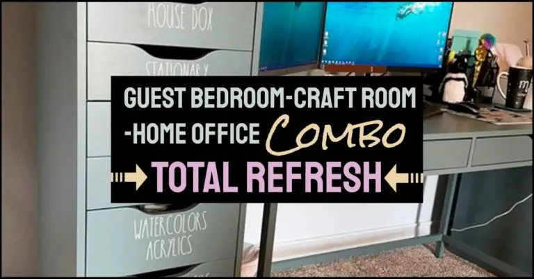 Home Office-Guest Room-Craft Room COMBO Total Refresh Ideas For My Multipurpose Spare Bedroom