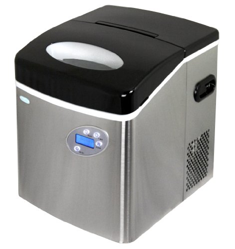 #5 - Newair AI-215SS Stainless Steel 50lb Portable Ice Maker
