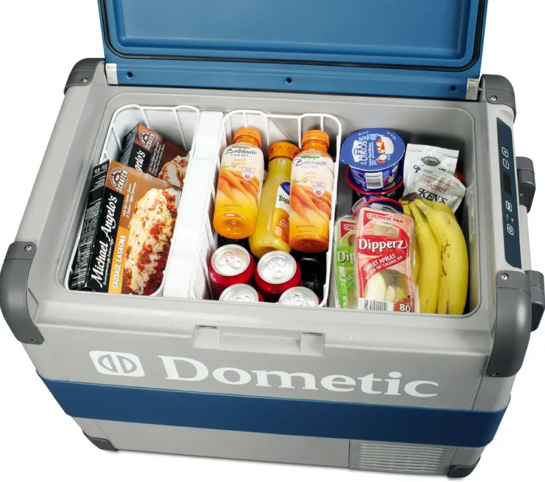This "iceless" electric cooler (or freezer) from Dometic is superb! Absolutely worth the money!