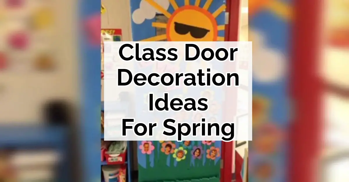 class door decorations ideas for Spring