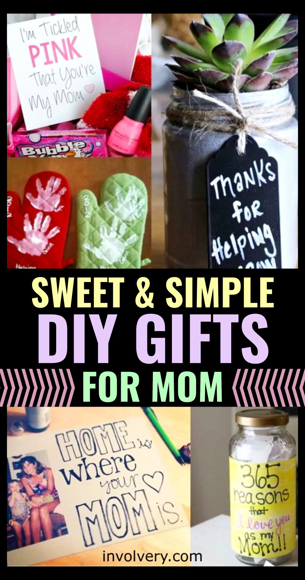 DIY gifts for mom