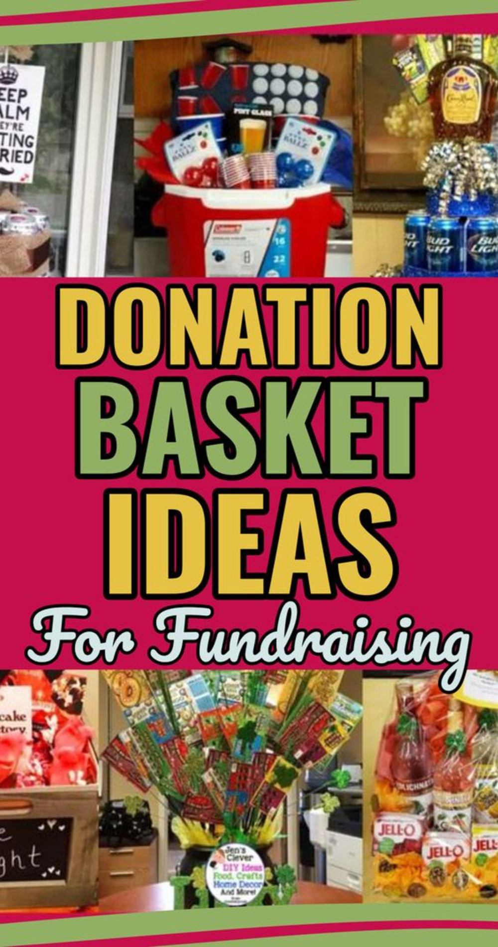 donation basket ideas
