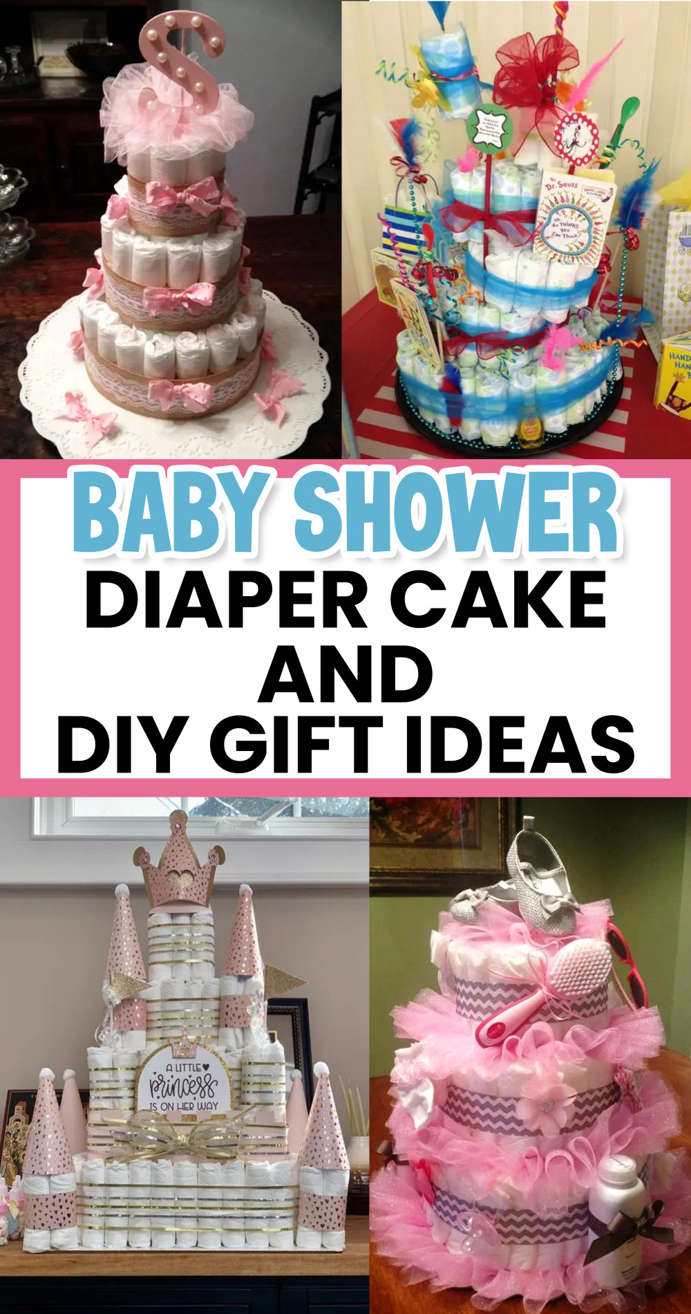 4 diaper cake ideas