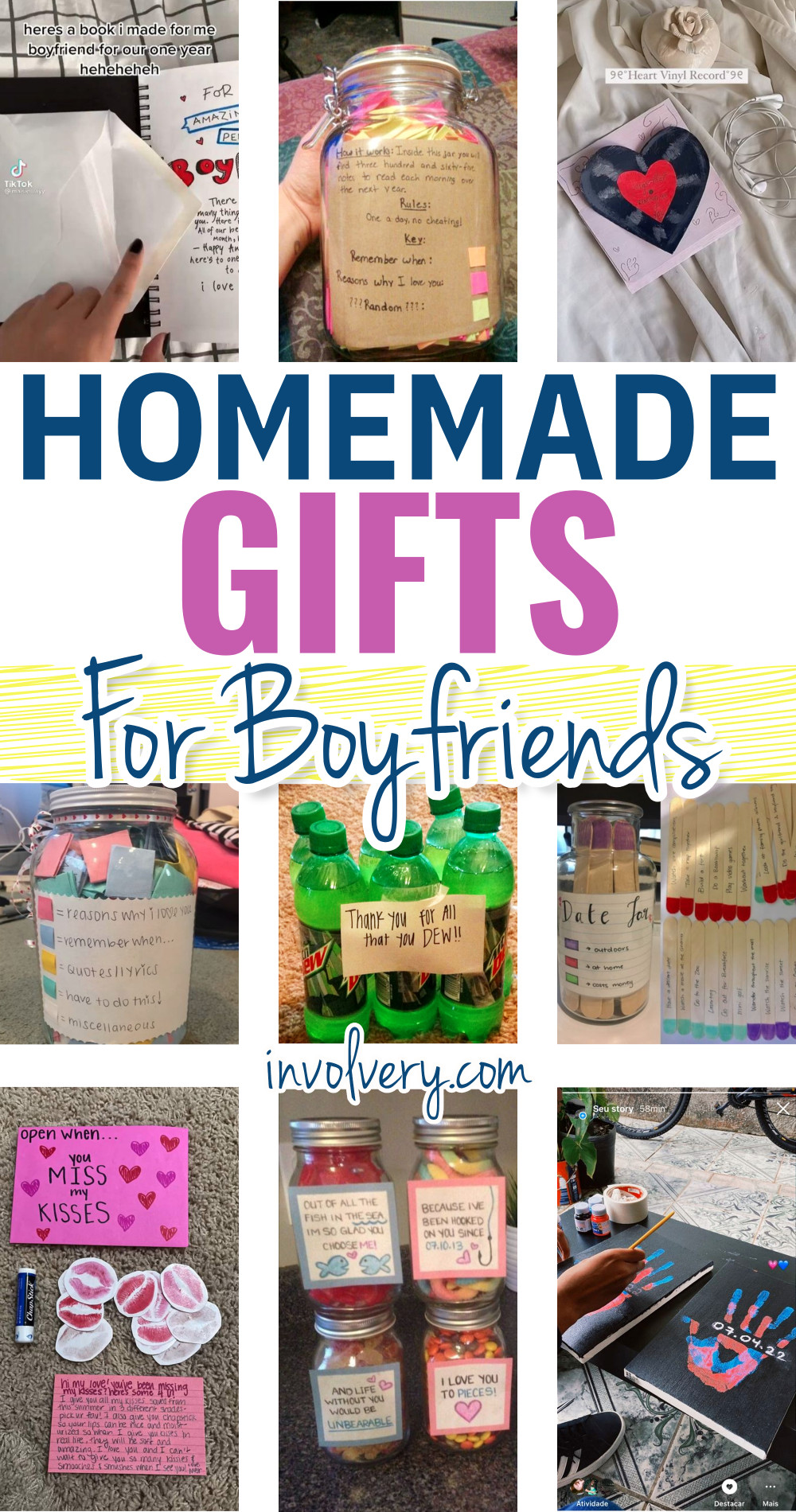 homemade gifts for boyfriend