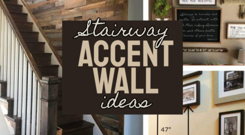 Stairway Accent Wall Ideas, Layouts and Decorating Tips