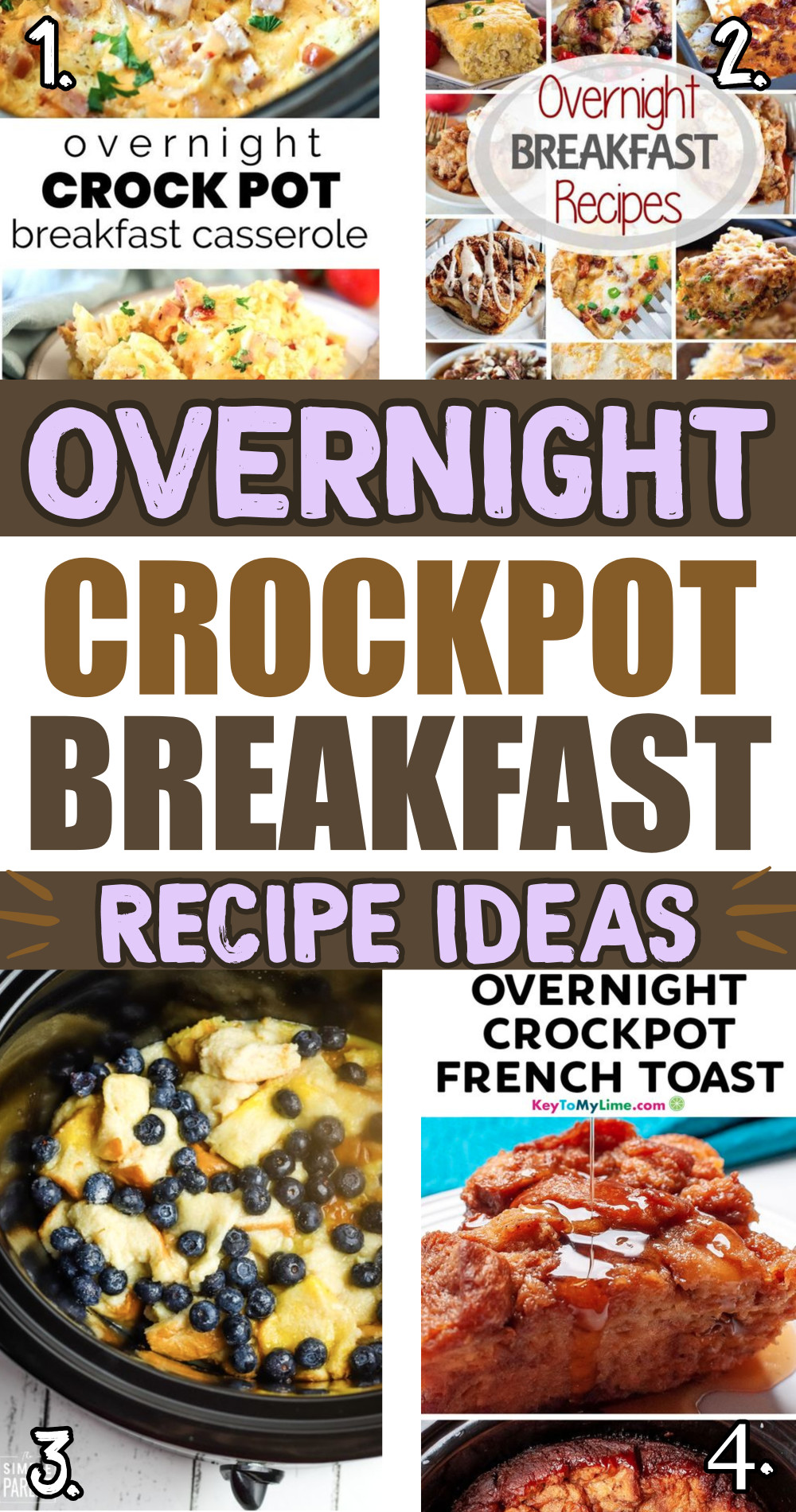 overnight crockpot breakfast recipe ideas