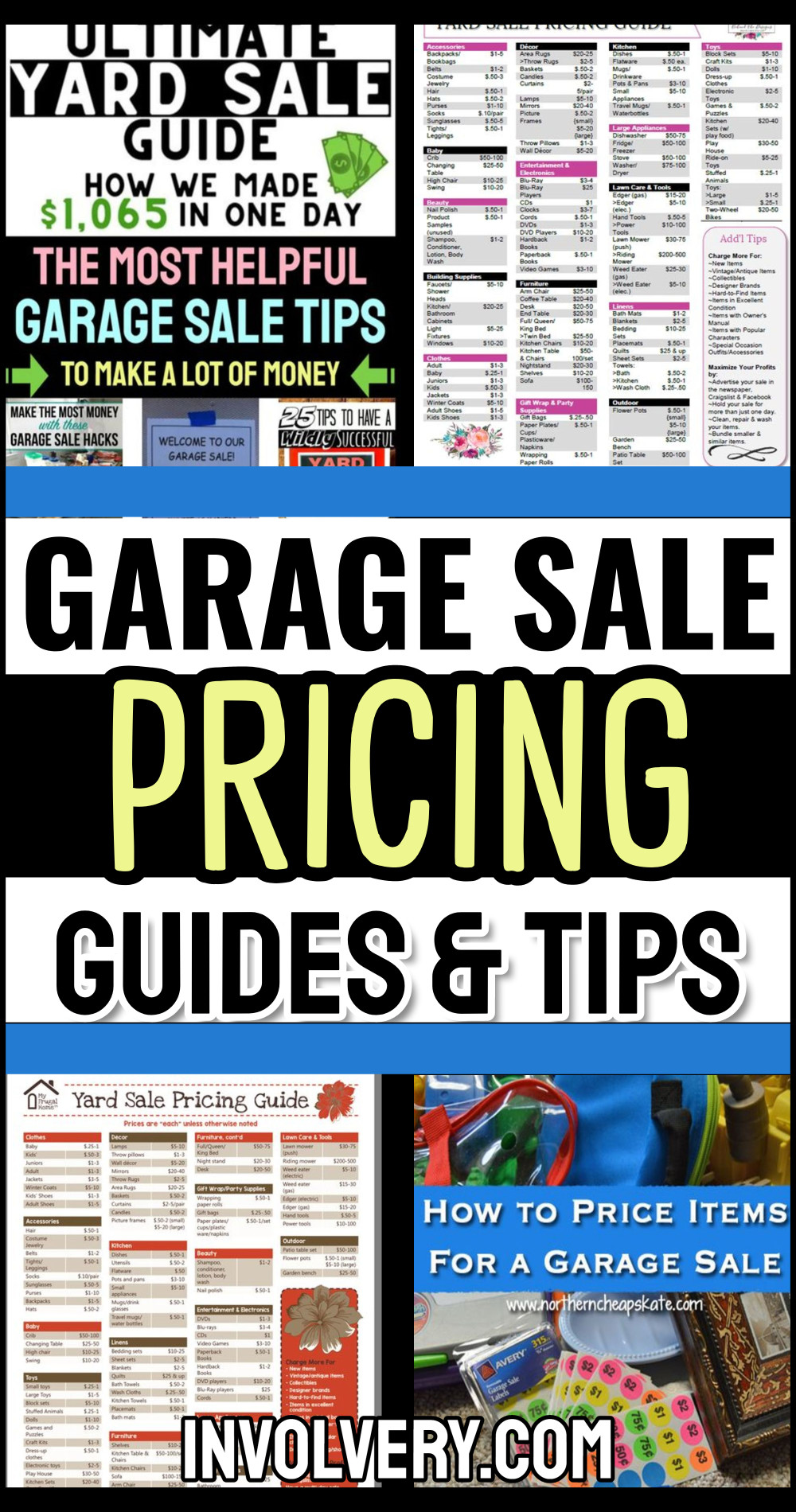 garage sale pricing guides tips and tricks